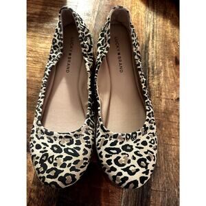 Lucky Brand Leopard Print Flats